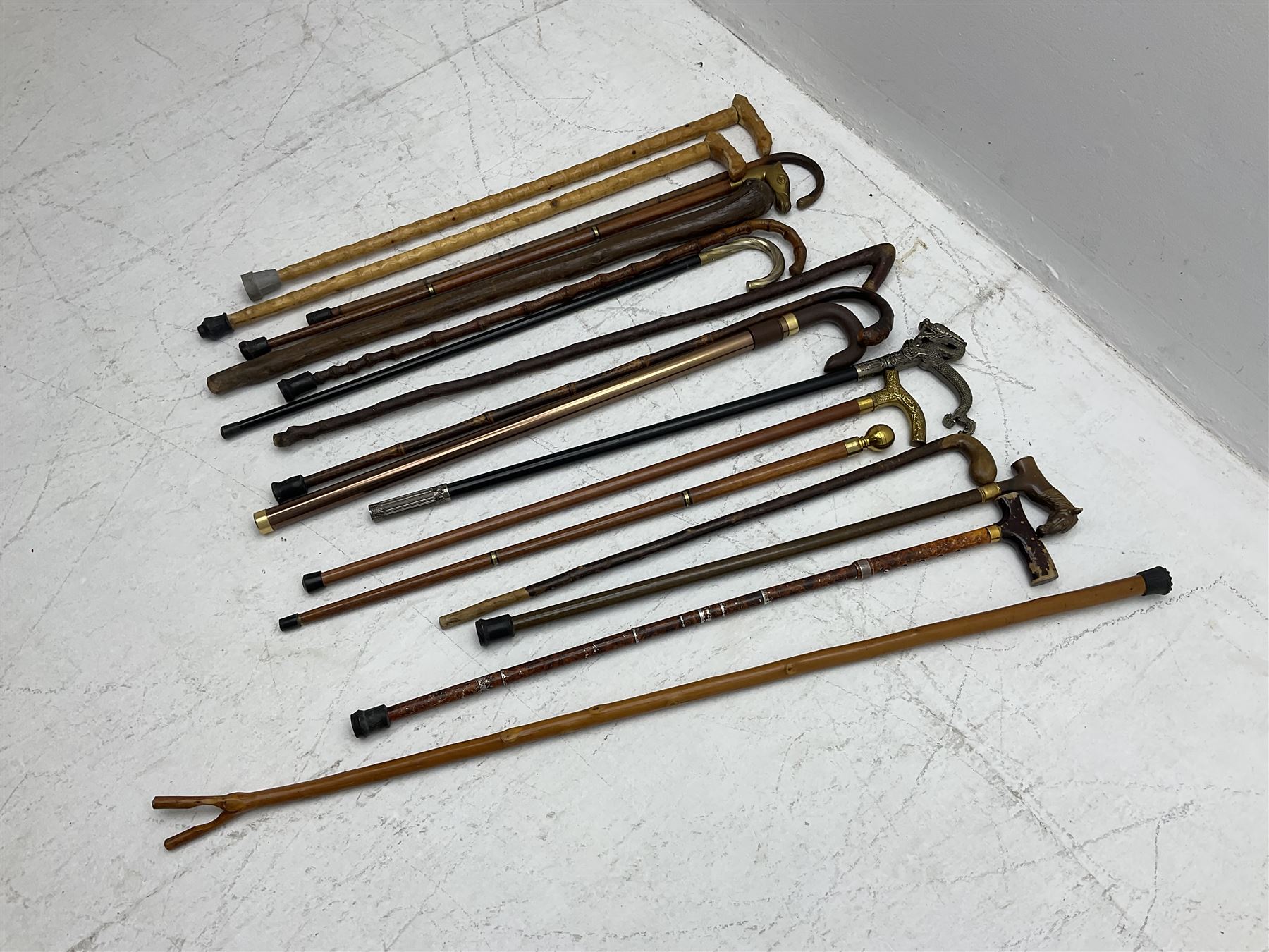 Collection of walking sticks - Image 7 of 10