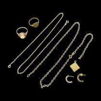 9ct gold jewellery