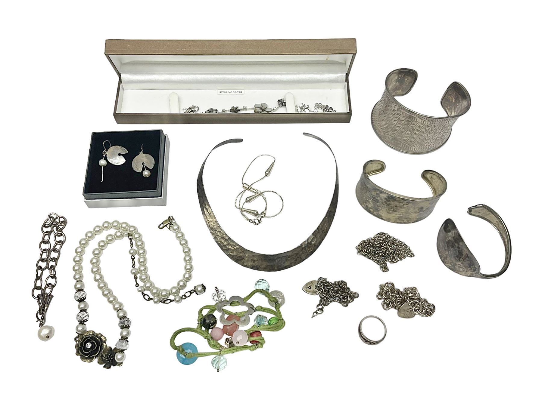 Silver jewellery