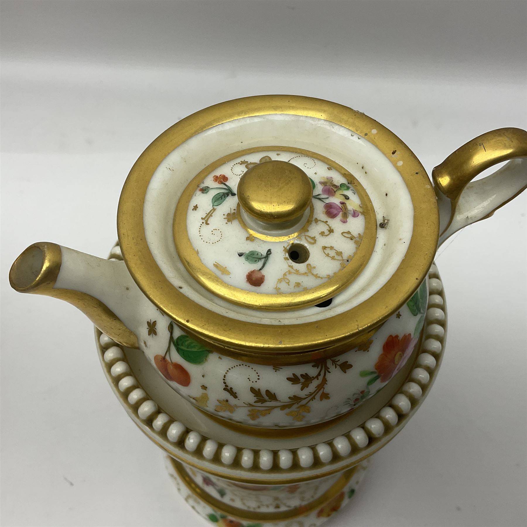 Two 19th century continental teapots and warmers - Image 12 of 20