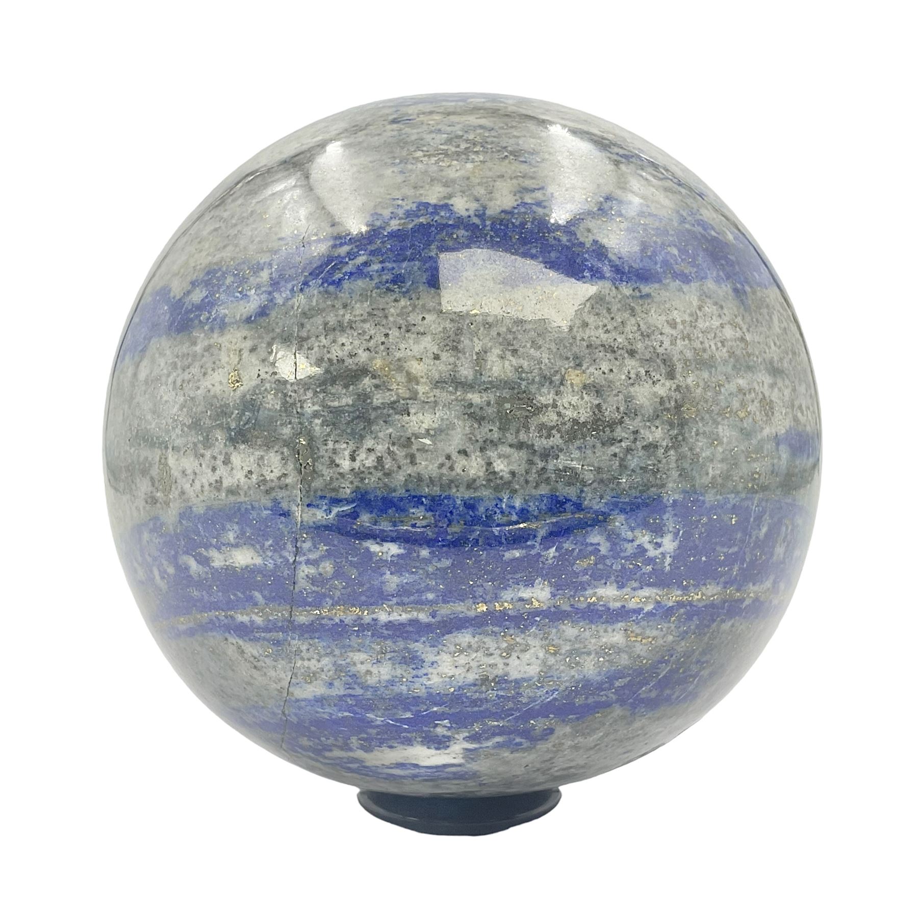 Lapis lazuli sphere