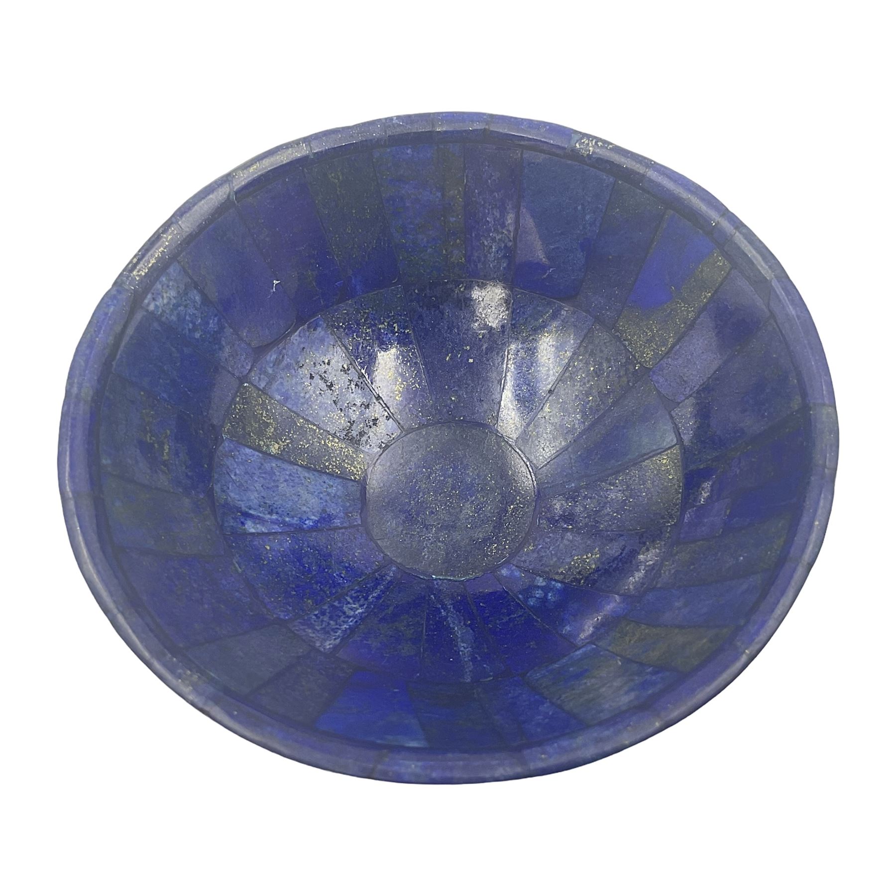 Lapis lazuli mosaic bowl