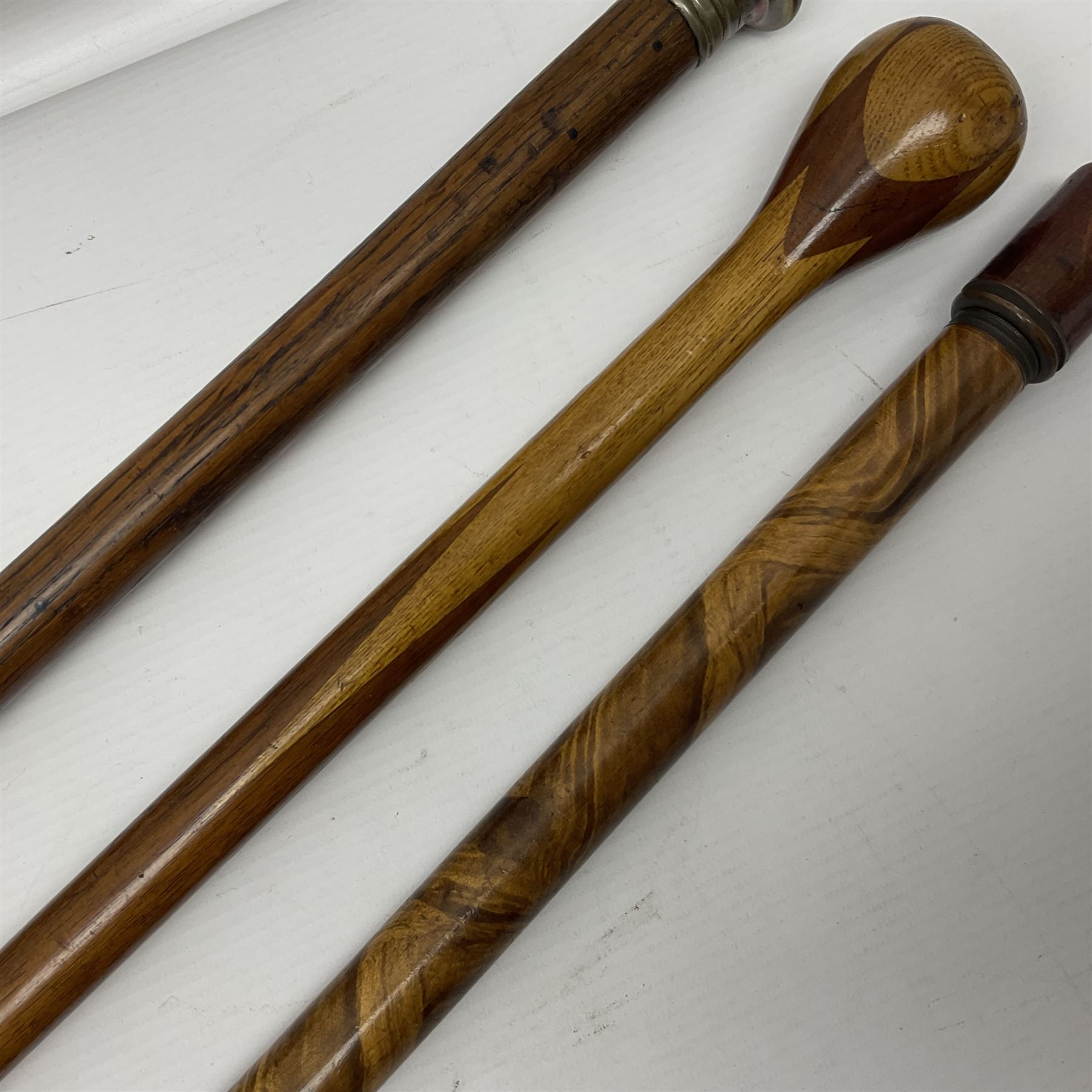 Three early 20th century walking sticks - Image 9 of 15