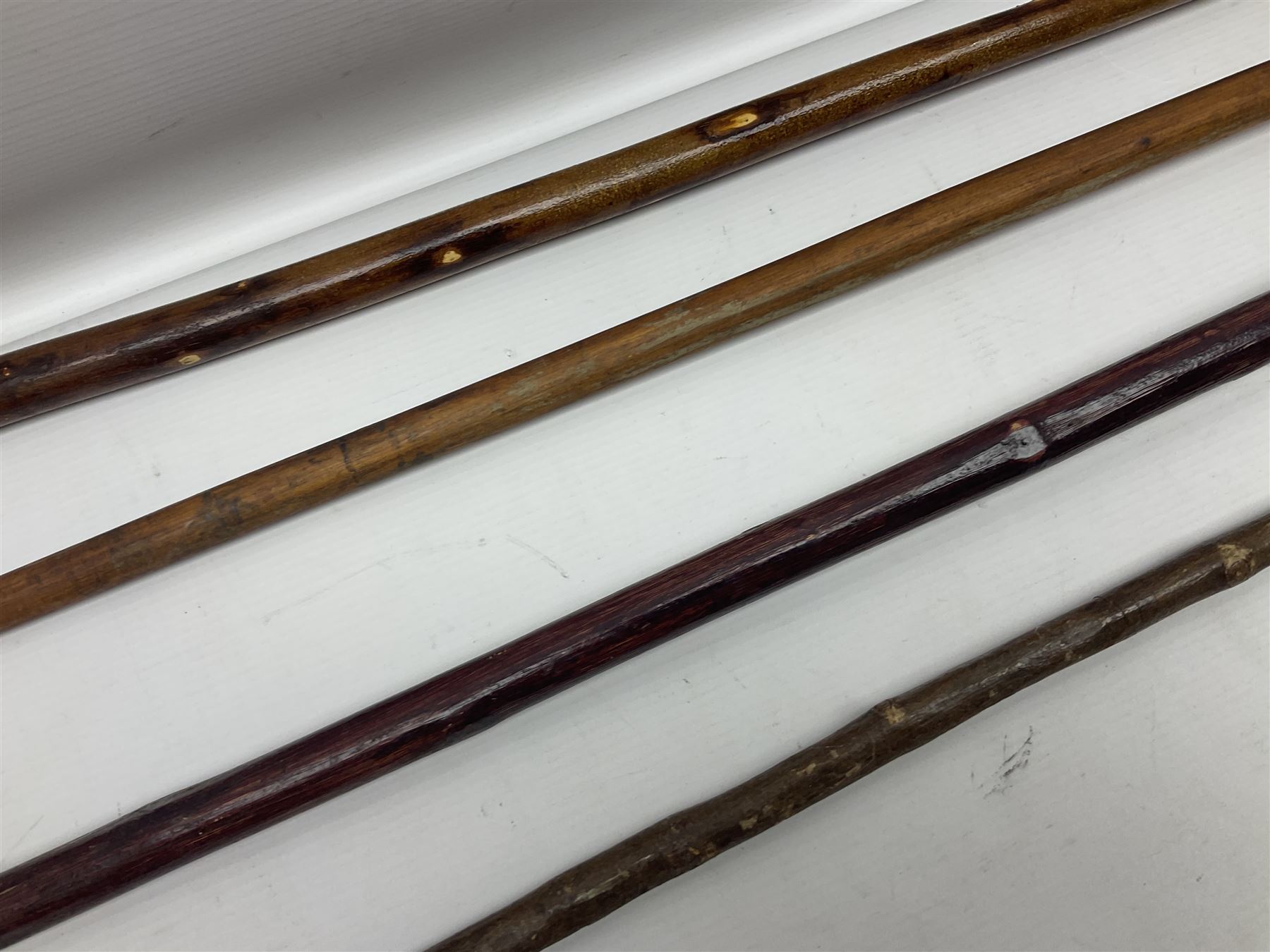 Four late 19th/early 20th century walking canes - Image 16 of 17