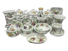 Three Portmeirion soup tureens with covers and ladles