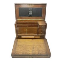 Oak correspondence box