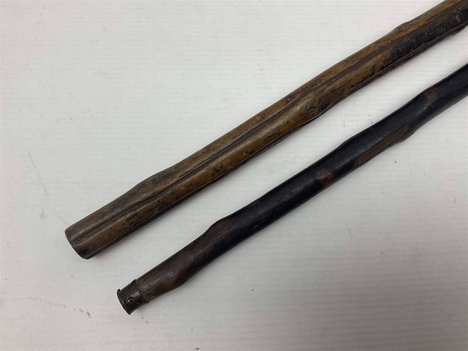 Two wooden walking sticks - Image 8 of 10