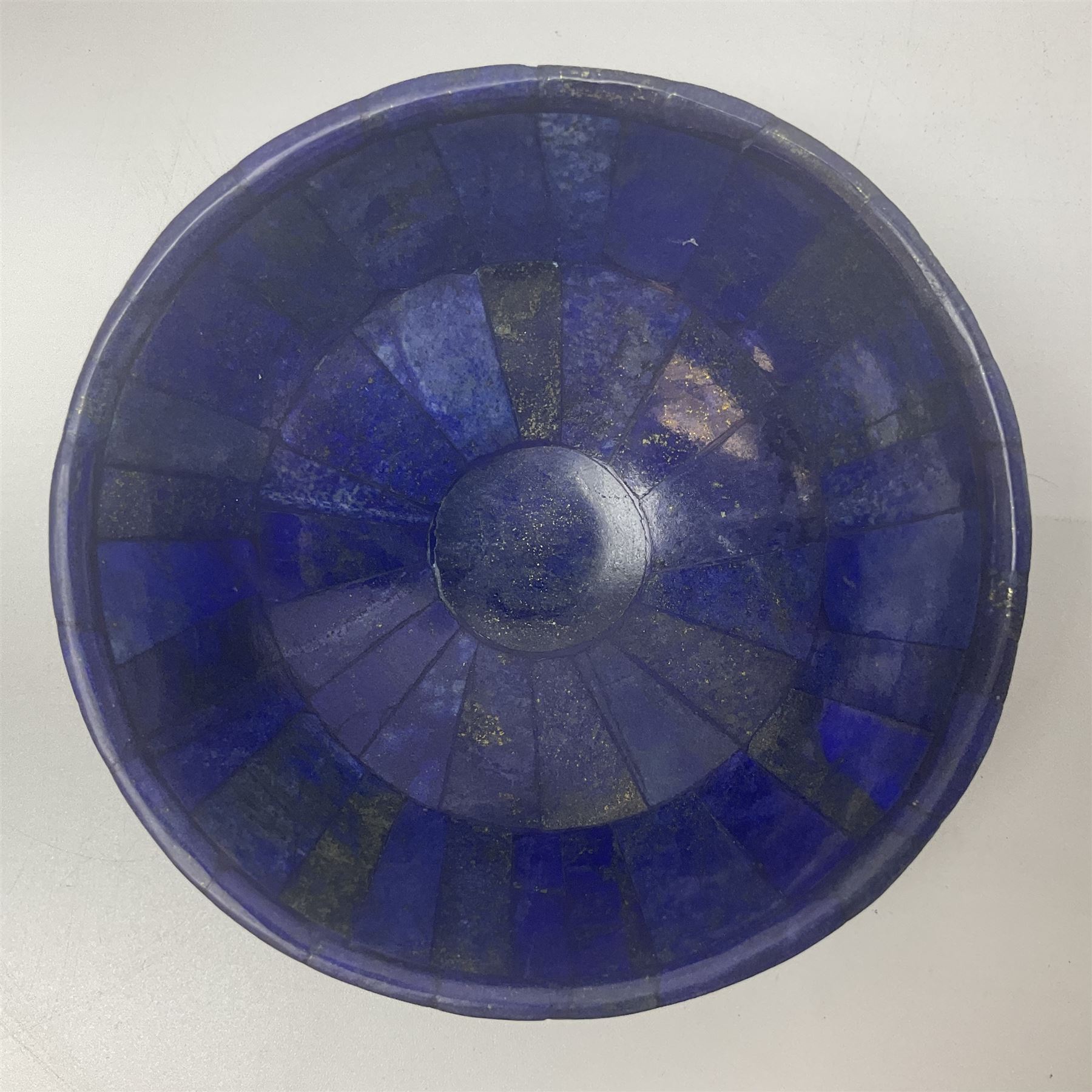 Lapis lazuli mosaic bowl - Image 2 of 4