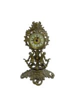 British united clock company - early 20th century English timepiece mantle clock