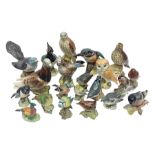 Collection twenty one of Beswick bird figures