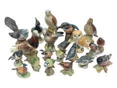 Collection twenty one of Beswick bird figures