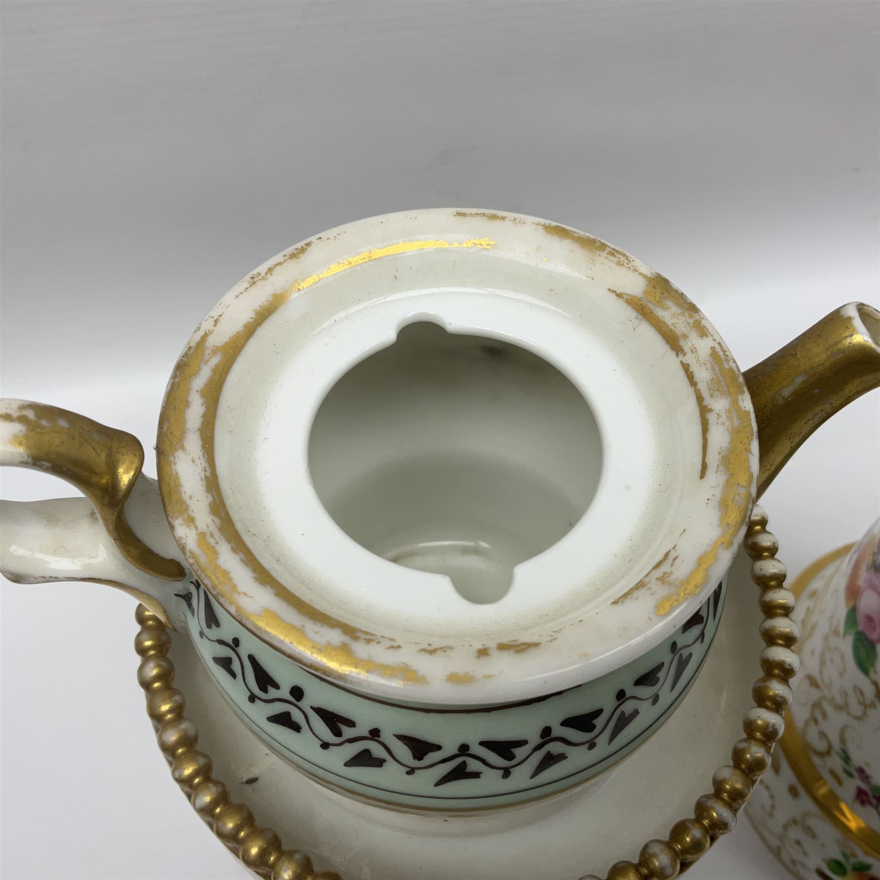 Two 19th century continental teapots and warmers - Image 5 of 20