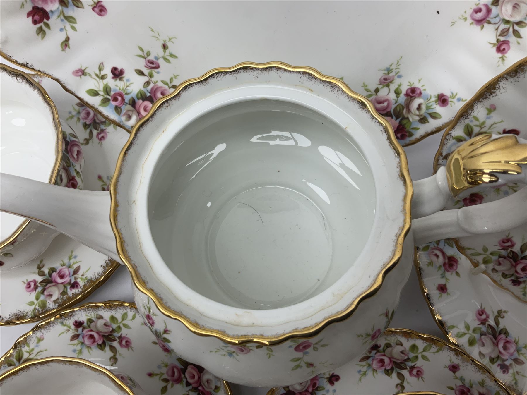 Royal Albert Cottage Garden pattern tea service for six people - Image 8 of 10