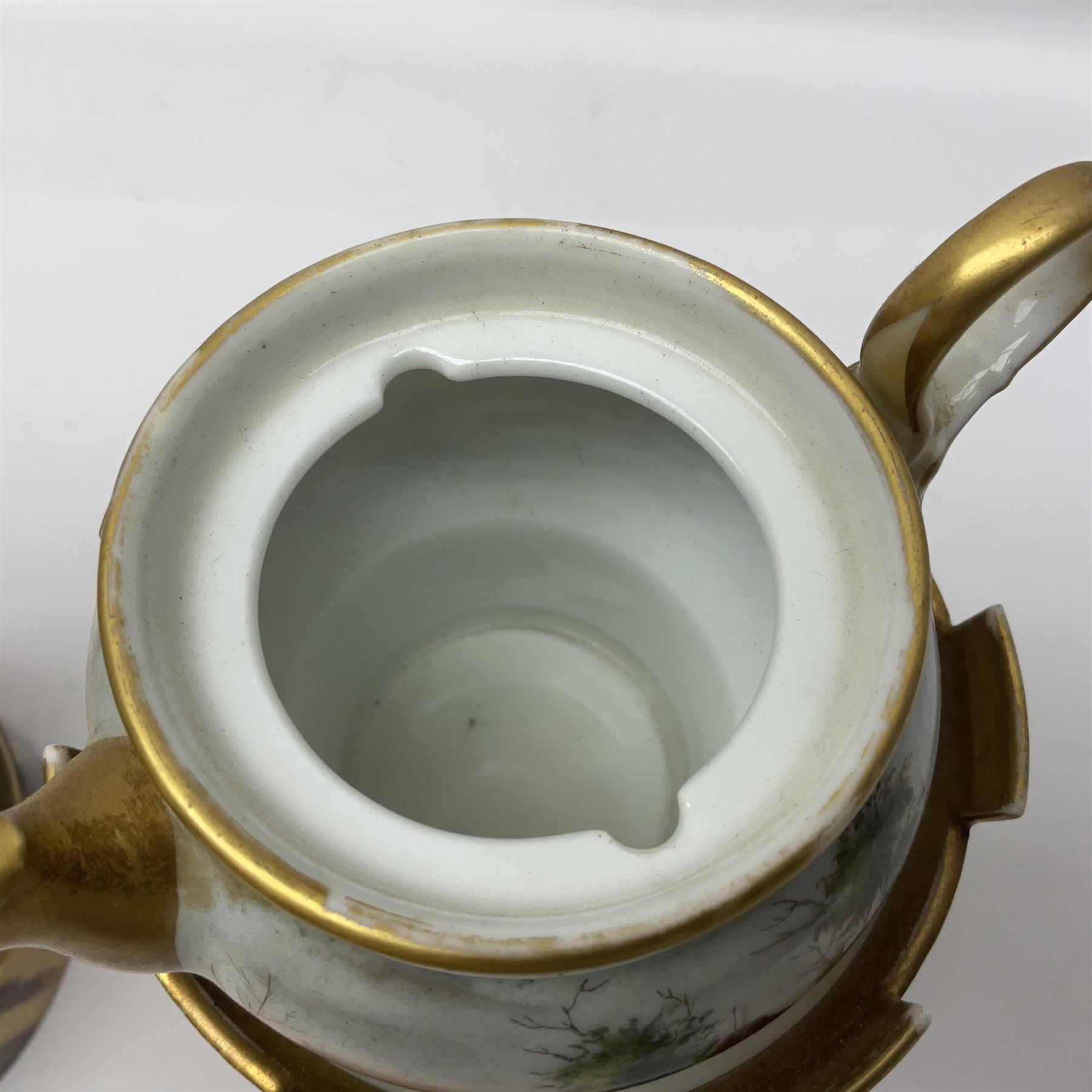 Two 19th century continental teapots and warmers - Image 5 of 20