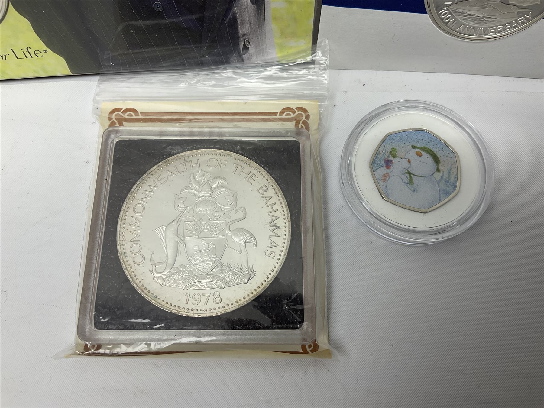 Commonwealth Of The Bahamas 1978 silver proof ten dollars coin with certificate - Image 2 of 7