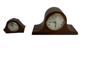 1950’s Westminster chiming clock and an eight day mantle clock