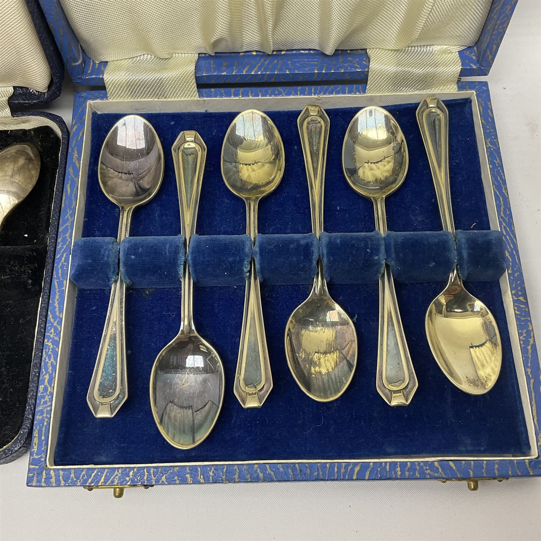 Set of six silver teaspoons - Image 6 of 8