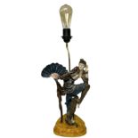 Art Deco style figural table lamp