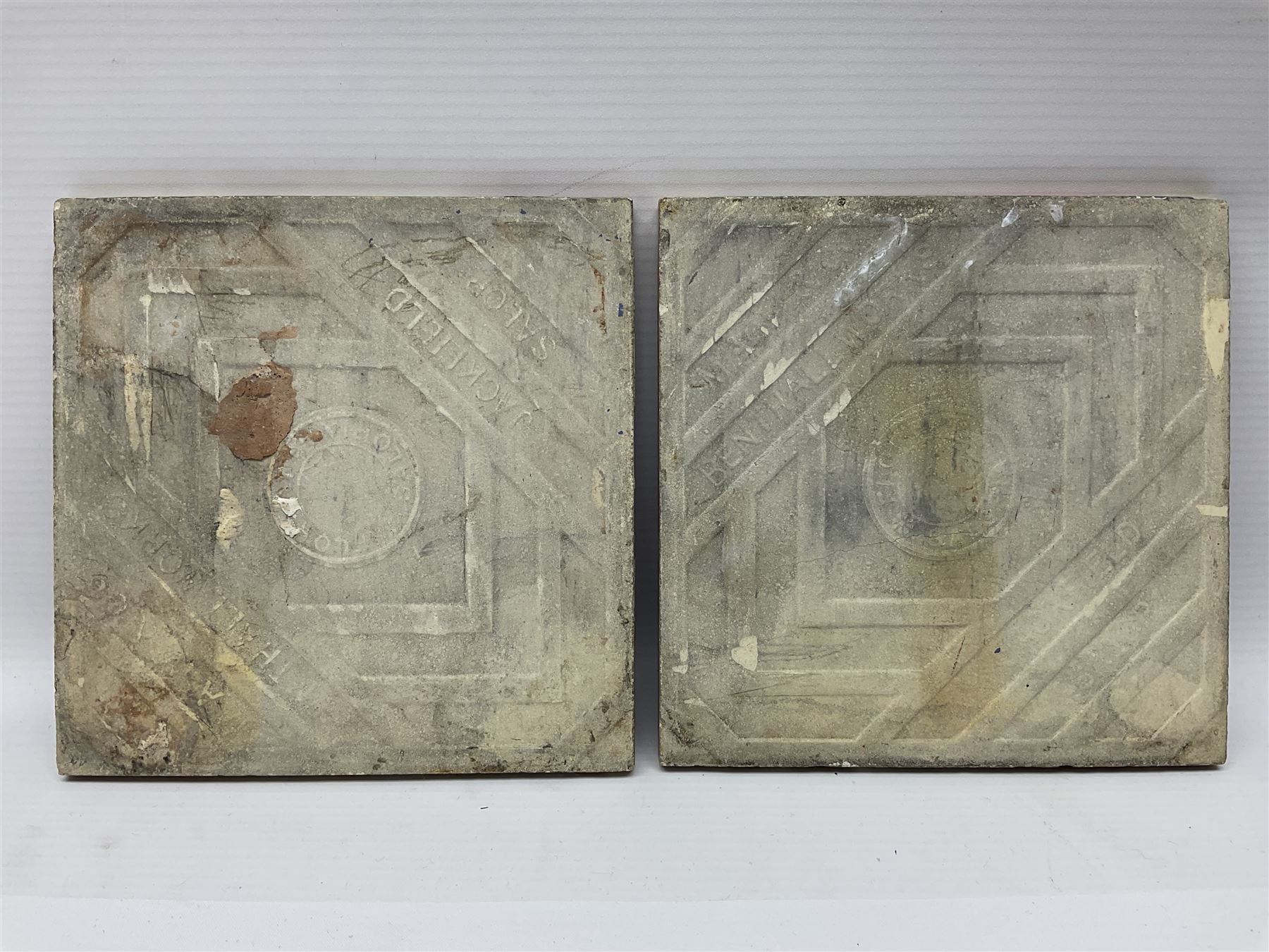 Pair of Maw & Co Benthall Works tiles - Image 6 of 6