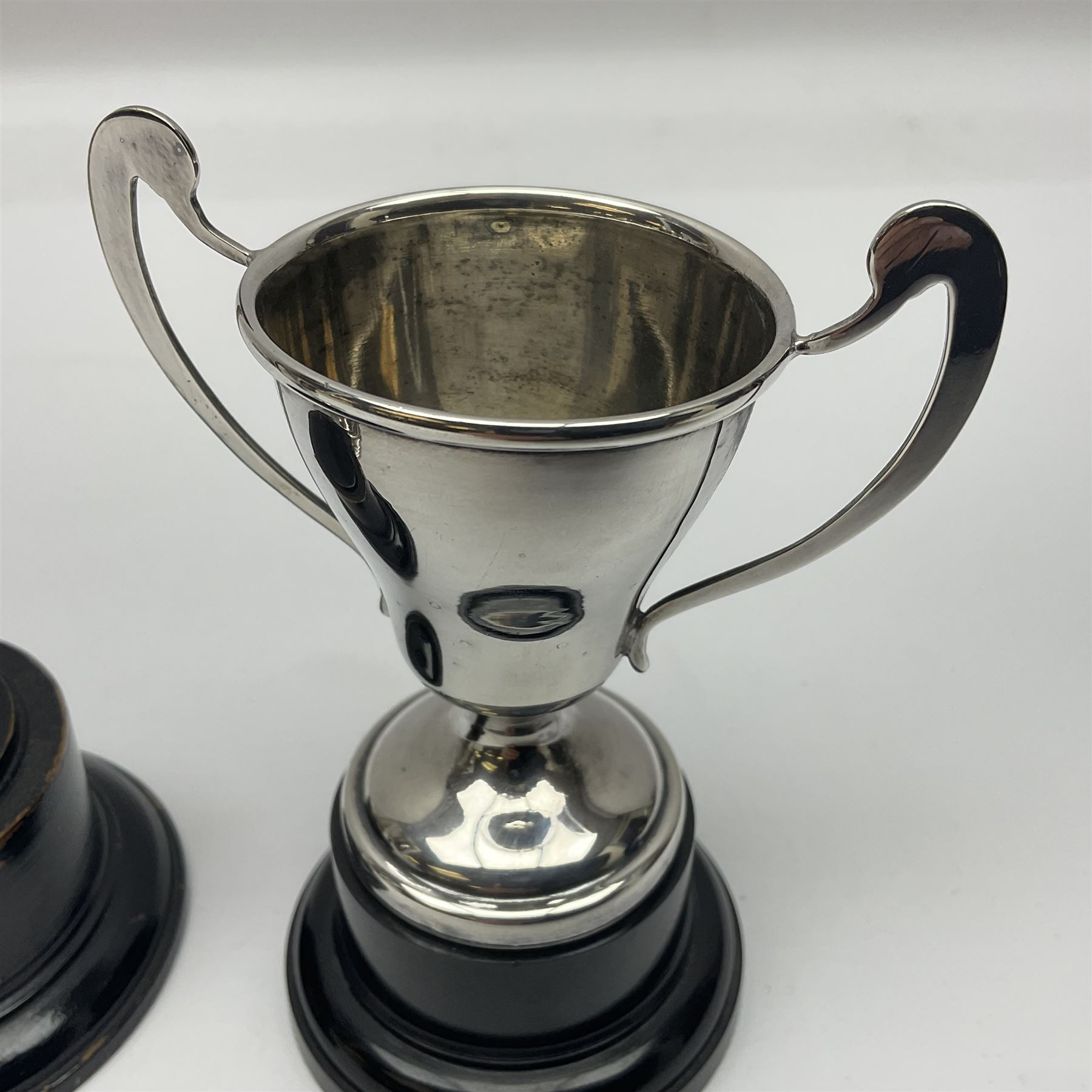 Two hallmarked silver trophies - Image 6 of 7