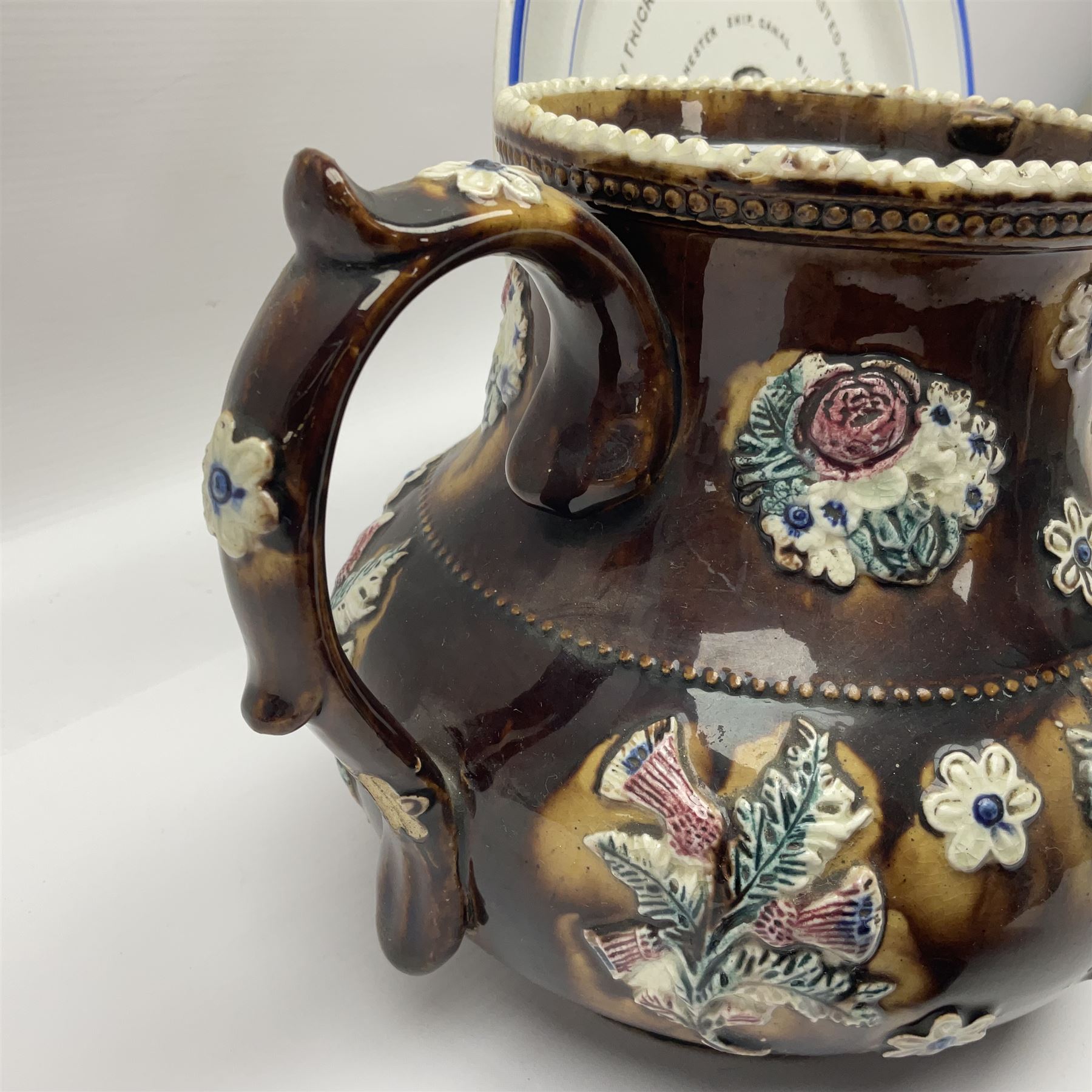 Victorian ceramic Barge Ware teapot - Image 6 of 10
