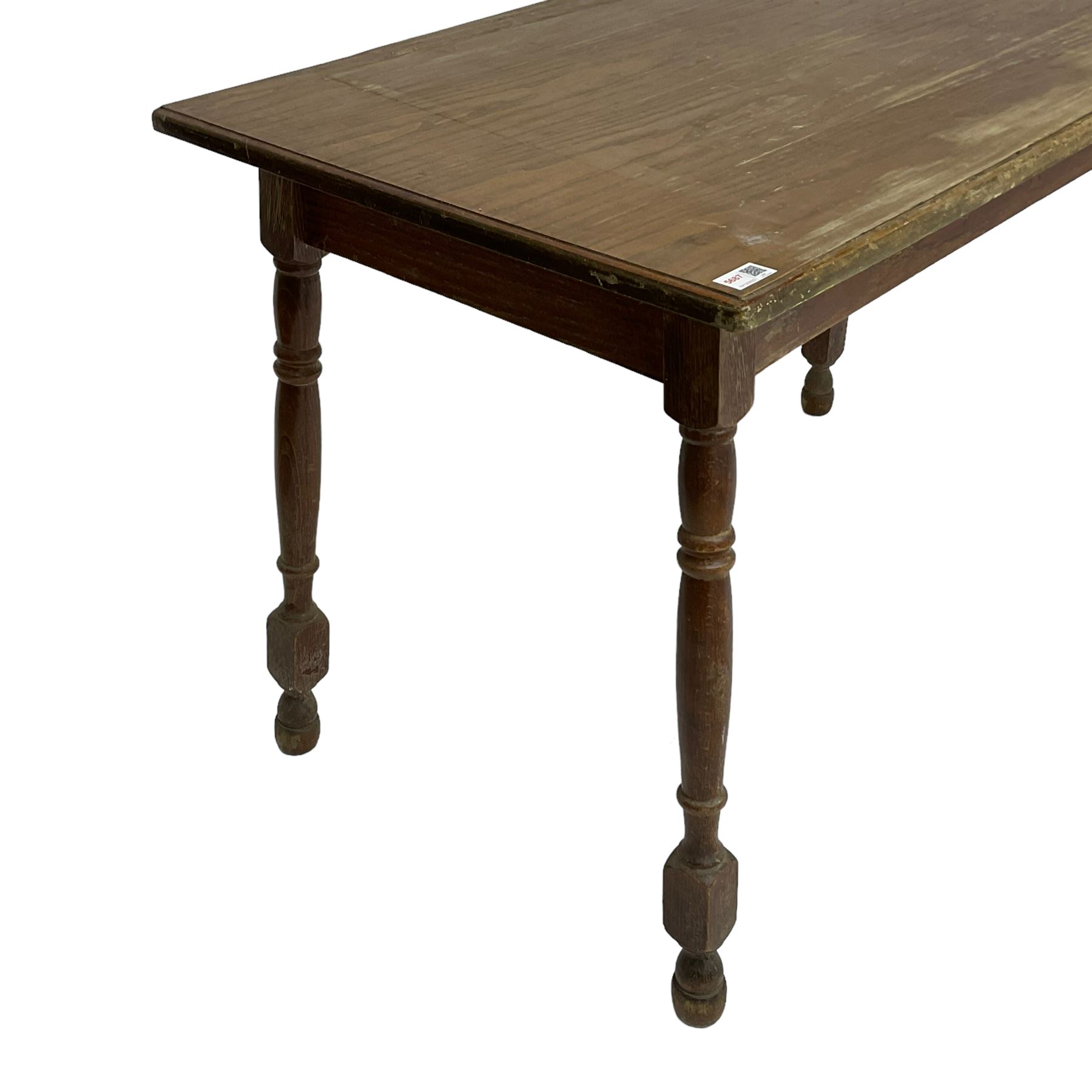 20th century oak table - Image 2 of 4