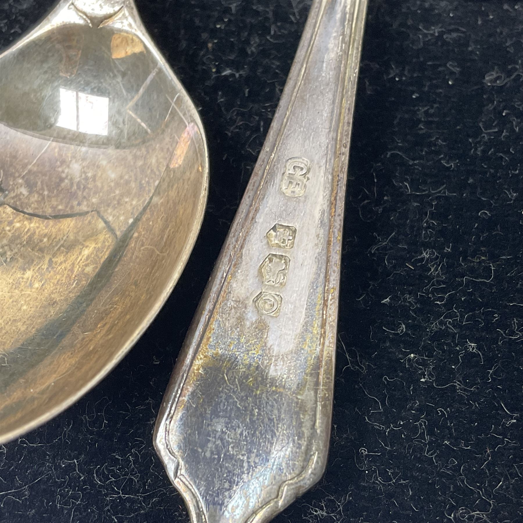 Set of six silver teaspoons - Image 5 of 8