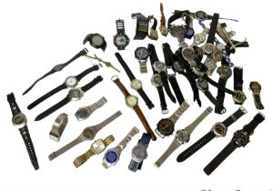 Collection of gentleman's wristwatches
