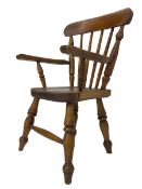 19th century elm and beech child's farmhouse chair