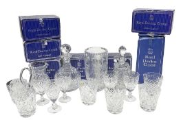 Royal Doulton table glassware