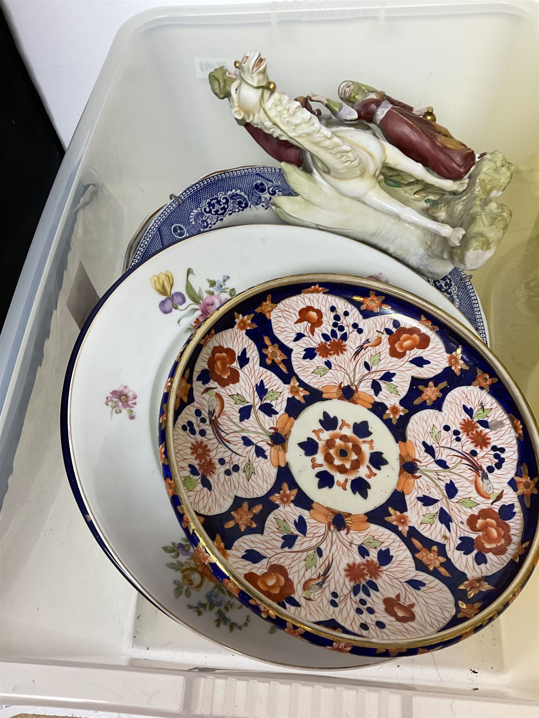 Victorian meat plates - Image 3 of 3
