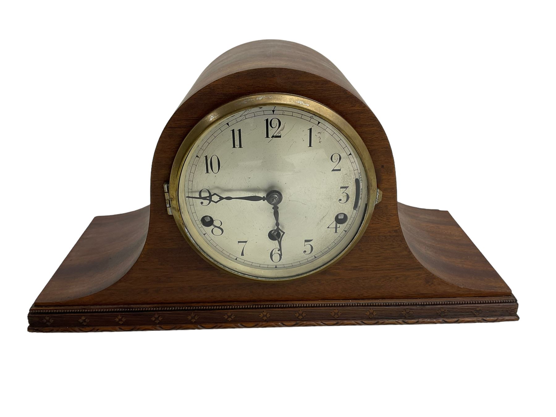 1950’s Westminster chiming clock and an eight day mantle clock - Image 3 of 3