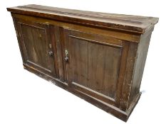 19th century mahogany sideboard