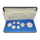 Queen Elizabeth II Solomon Islands 1977 proof coin set