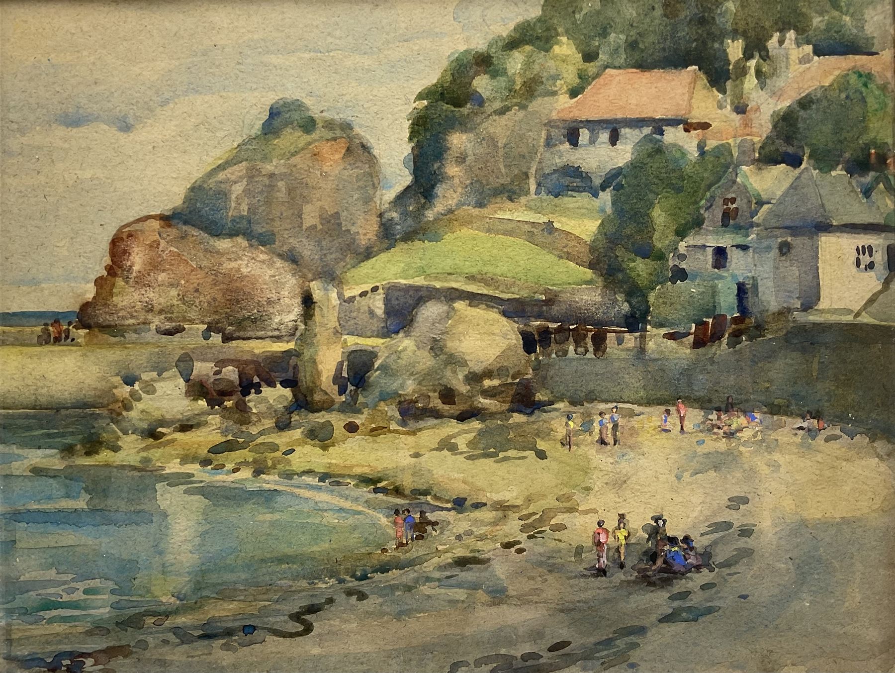 Clitheroe (British 20th century): ‘Babbacombe Bay - Devon’