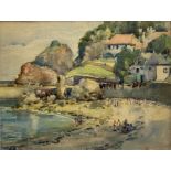 Clitheroe (British 20th century): ‘Babbacombe Bay - Devon’