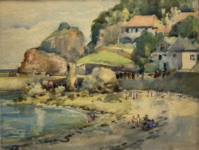 Clitheroe (British 20th century): ‘Babbacombe Bay - Devon’