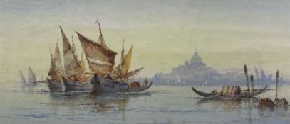 Frederick James Aldridge (British 1850-1933): Venetian Lagoon