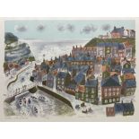 Bernard Cheese (British 1925-2013): 'Staithes - North Yorkshire'