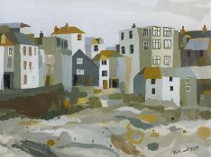 Richard Tuff (British 1965-): 'View From the Beach - St Ives'
