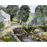 Sheila G Spence (British 20th century): 'The Dee in Dentdale'