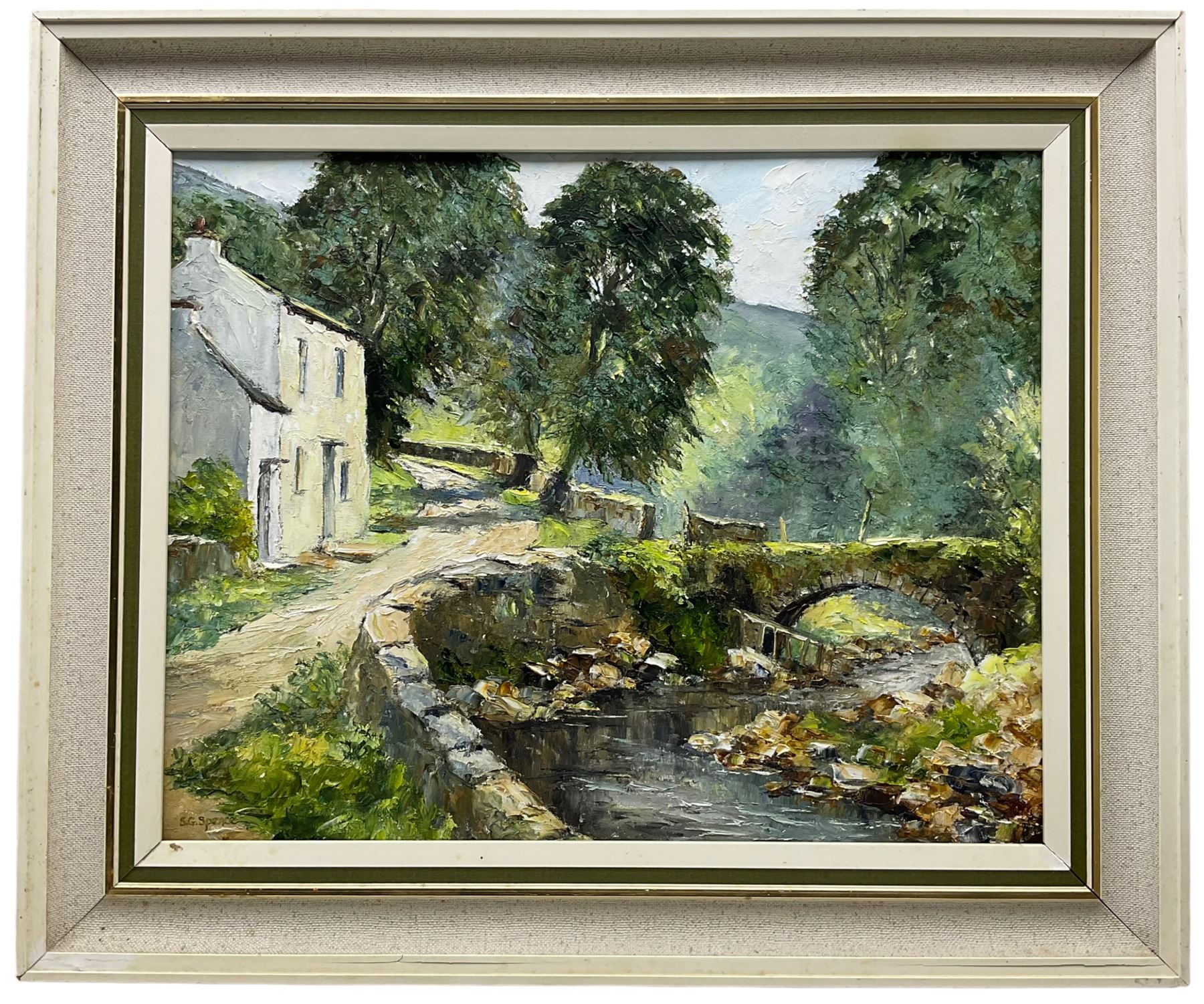 Sheila G Spence (British 20th century): 'The Dee in Dentdale' - Image 2 of 4