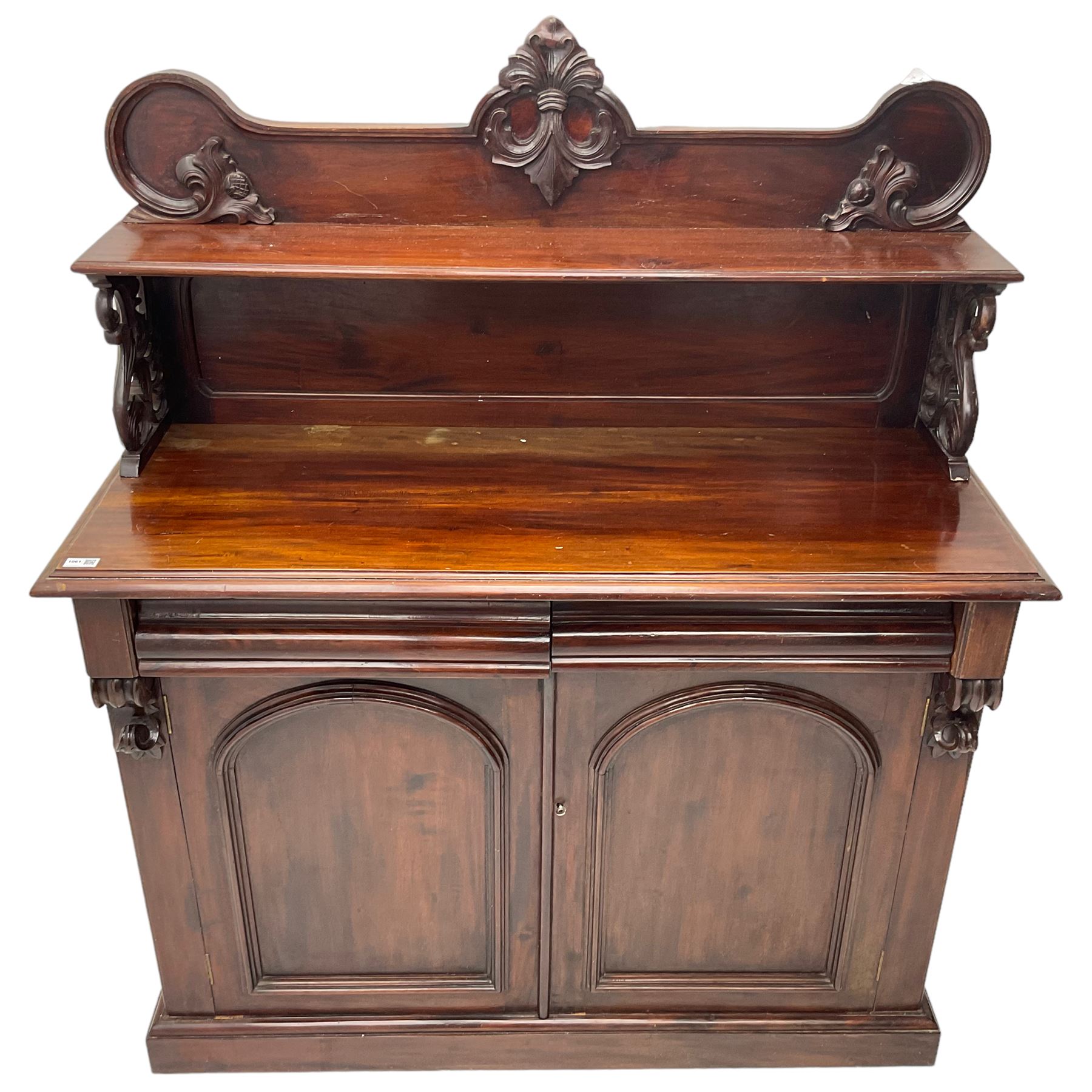 Victorian mahogany chiffonier - Image 3 of 7