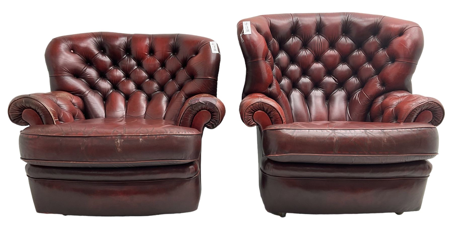 Wade - pair of Georgian design armchairs - Image 2 of 14