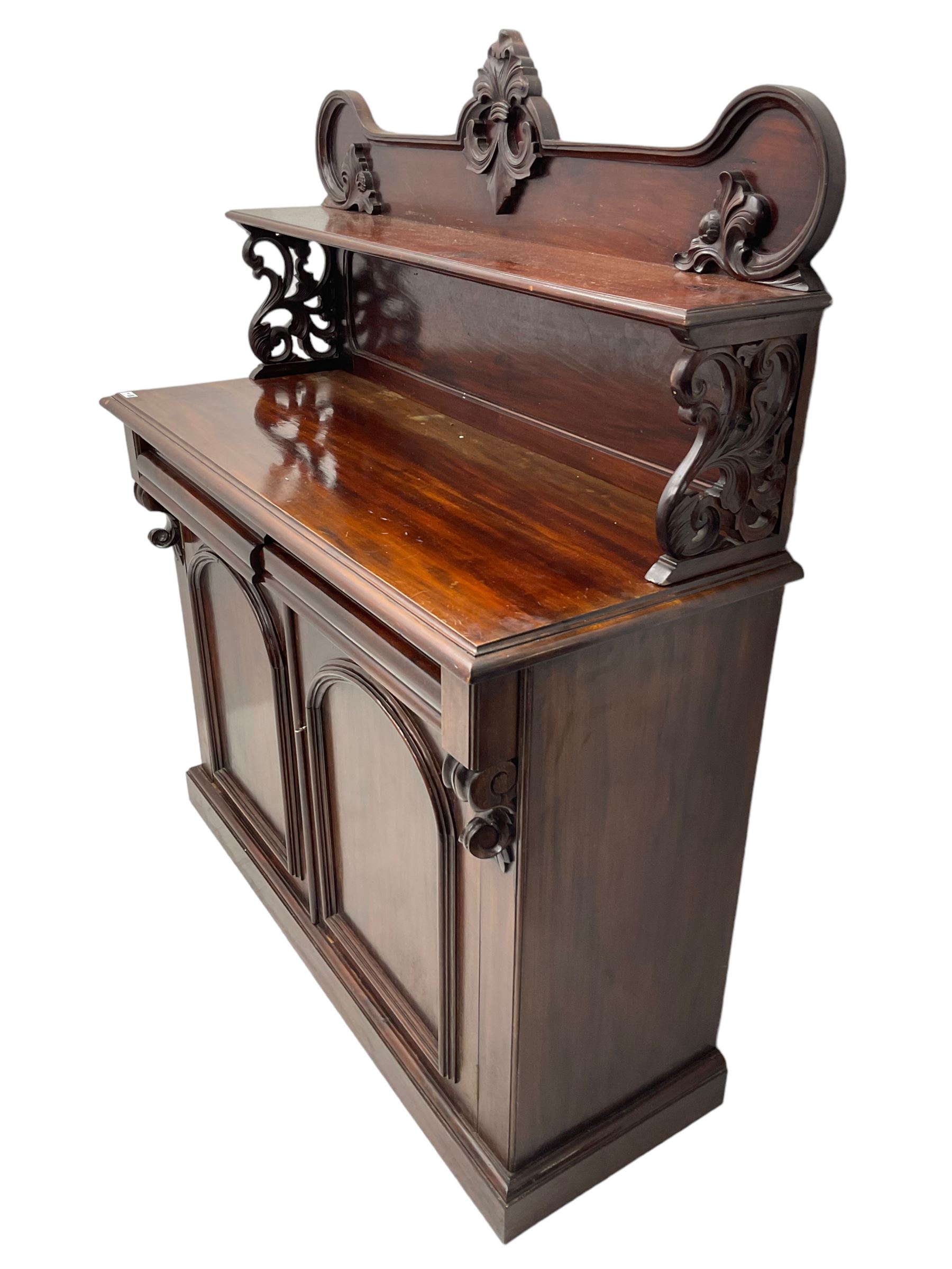 Victorian mahogany chiffonier - Image 5 of 7