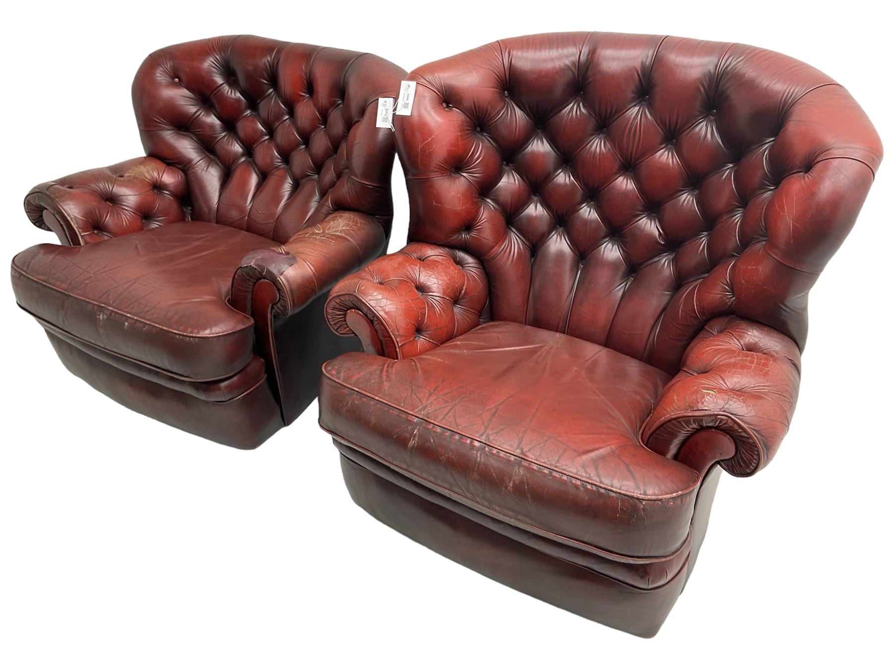 Wade - pair of Georgian design armchairs - Image 13 of 14