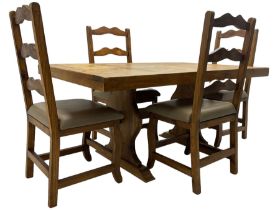 Pine dining table