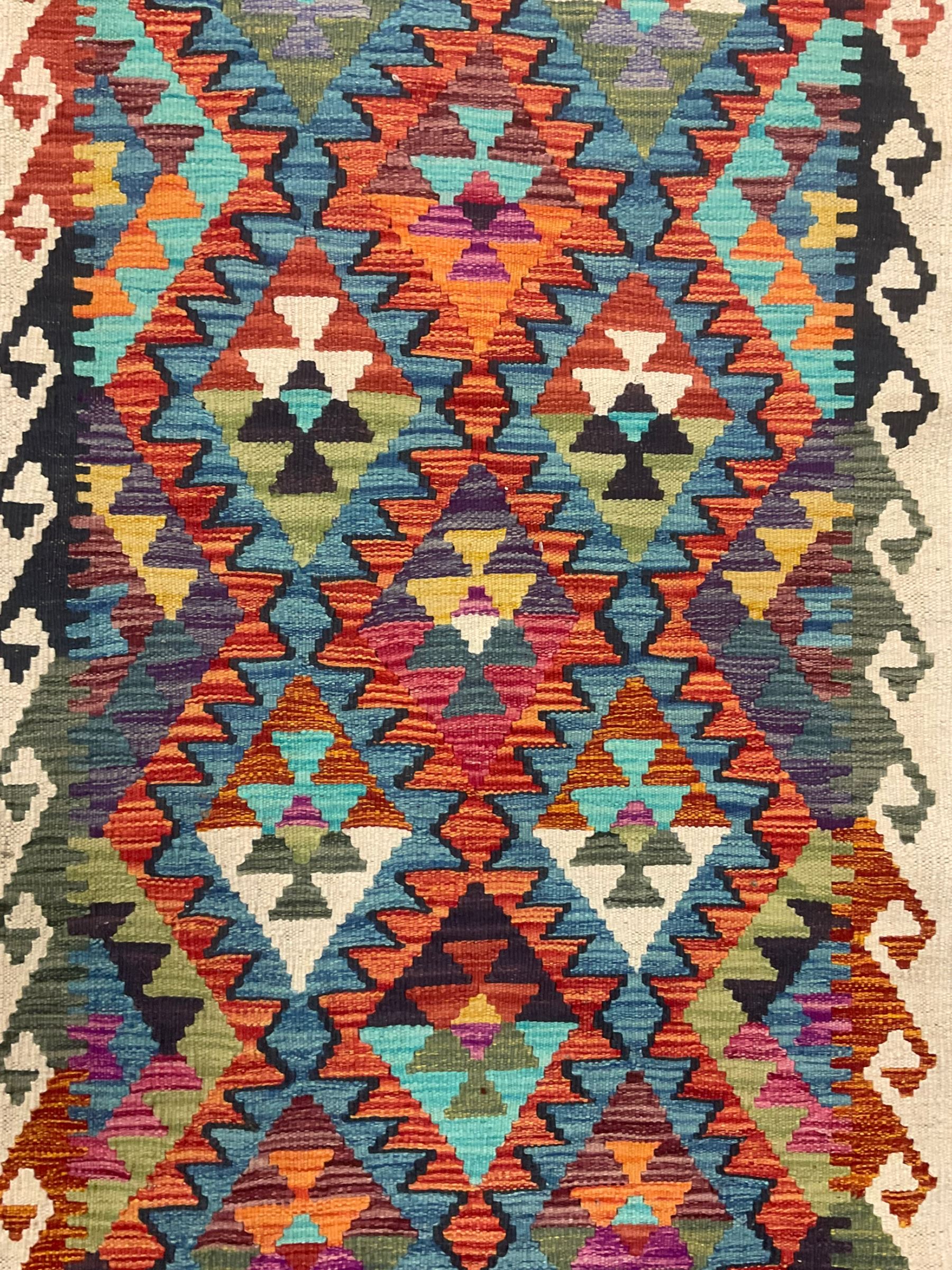 Anatolian Turkish kilim runner - Image 2 of 5