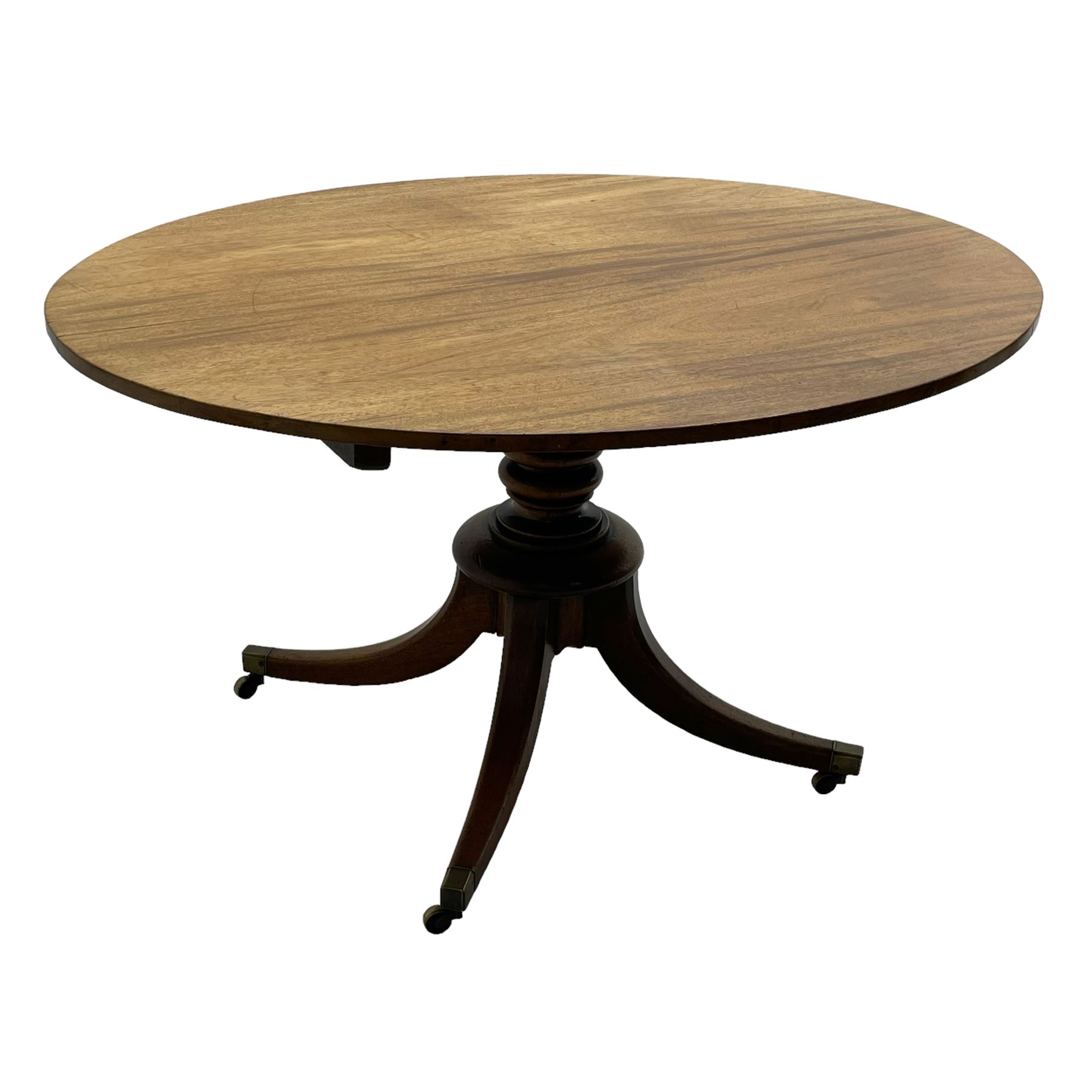 George III mahogany breakfast table - Image 5 of 6