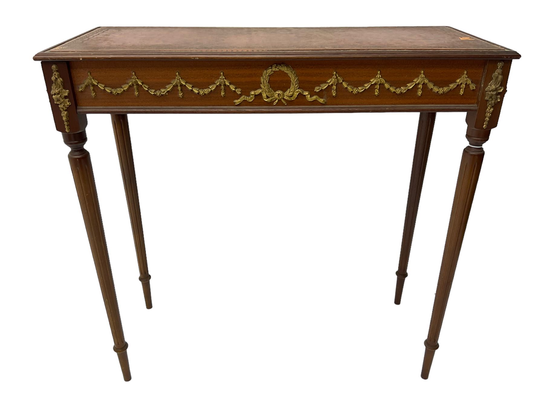 Early 20th century mahogany side table - Image 2 of 7